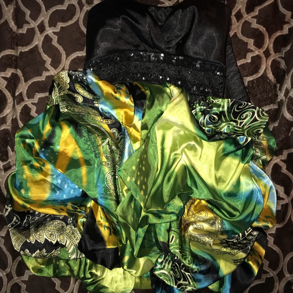 Printed Dress.